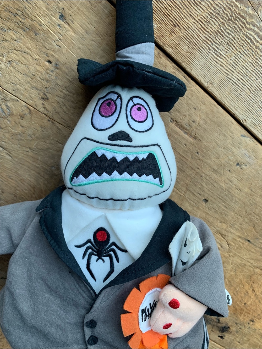 Vintage Disney Store The Nightmare Before Christmas Mayor Plush